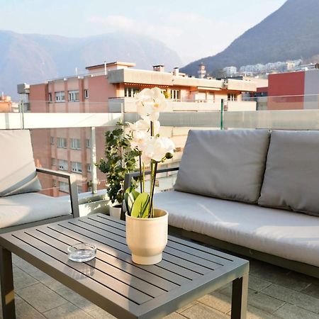 Lakeside Attic Lugano Bagian luar foto