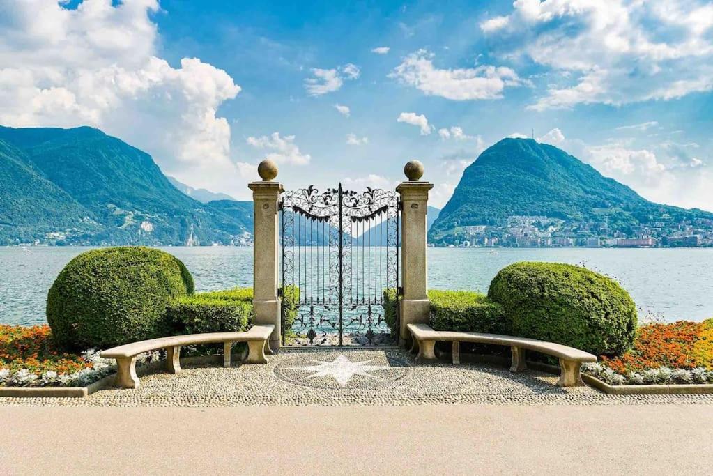 Lakeside Attic Lugano Bagian luar foto