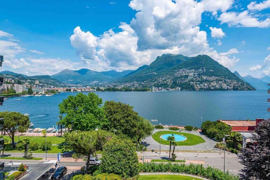 Lakeside Attic Lugano Bagian luar foto